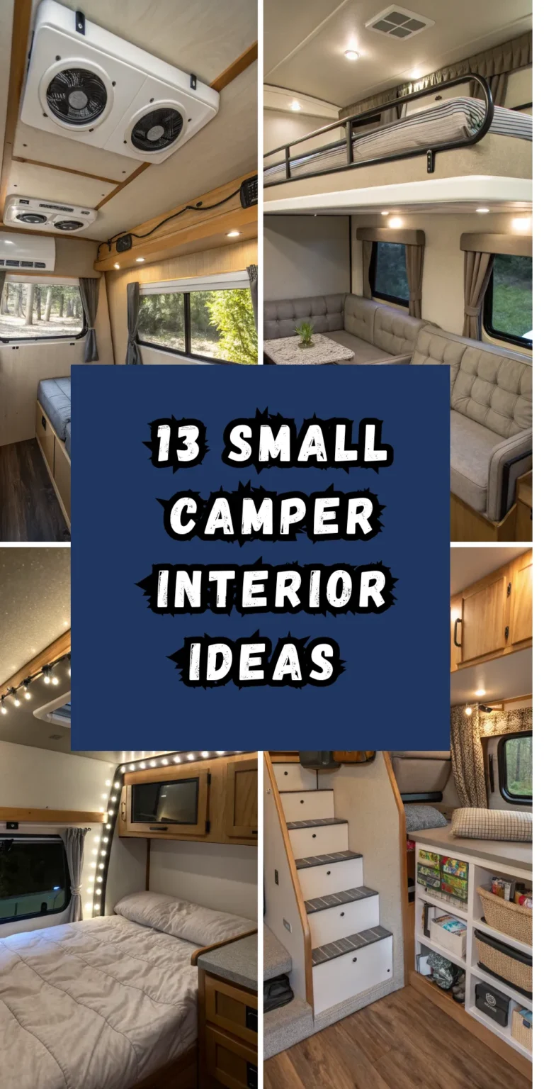 13 Small Camper Interior Ideas for a Cozy Road Life