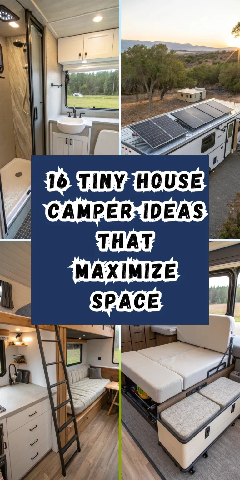 16 Tiny House Camper Ideas That Maximize Space & Style